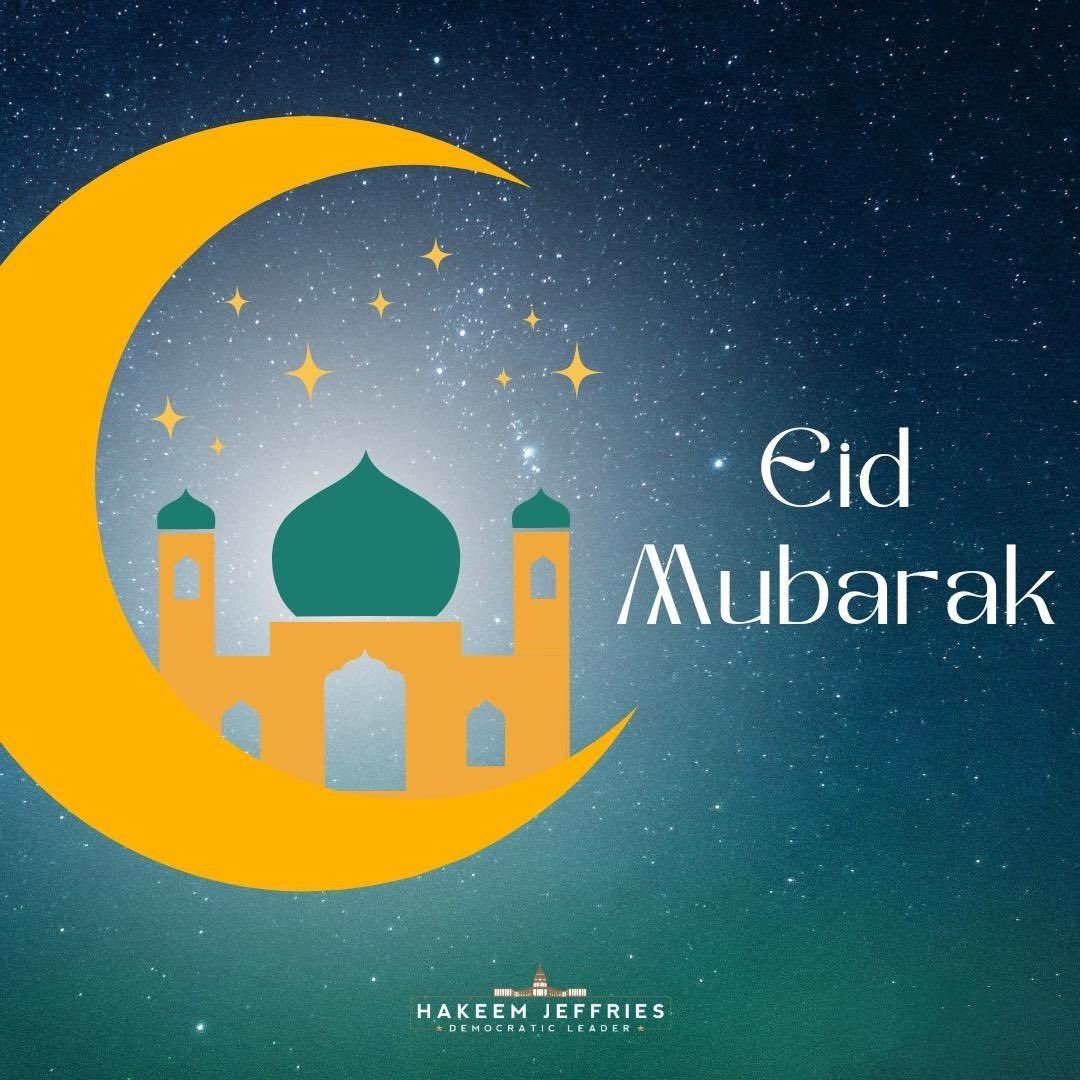 Eid Mubarak to all celebrating in our community, throughout the country and around the world. ☪️🙏🏽🕌