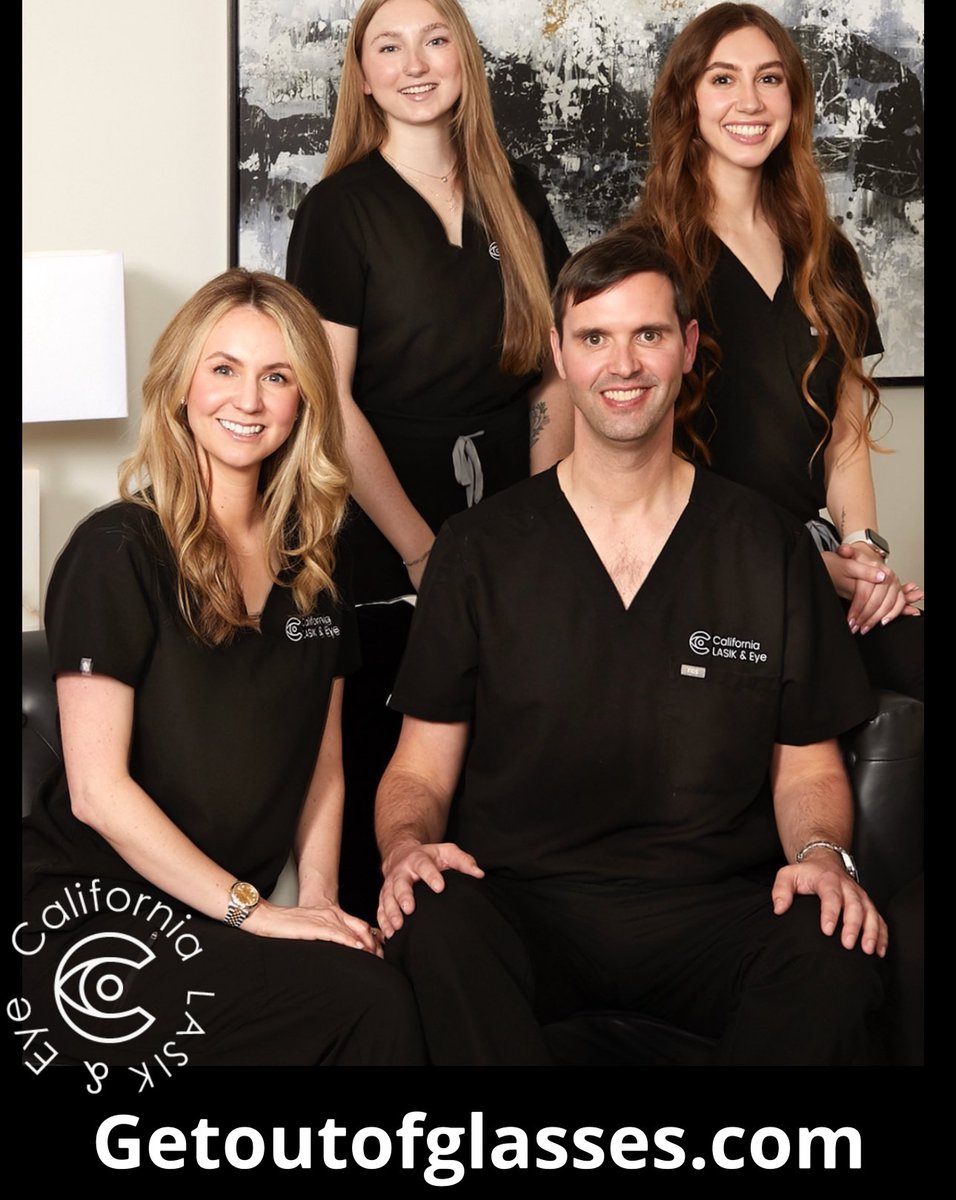 Proud of our clinical team at California LASIK & Eye and the work we do for patients.  Never a better time to Getoutofglasses.com with California LASIK & Eye #lasik  #sacramento #Icl #folsomcalifornia #rocklinca #rocklincalifornia #westsac #westsacramento #lodi