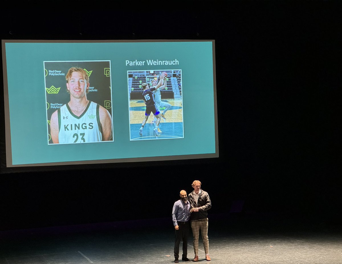 Red Deer Polytechnic Athletics (@rdp_athletics) on Twitter photo Team Awards for <a href="/RDPKingsBB/">🏀 Red Deer Polytechnic Kings Basketball</a>
•Coach’s Award: Parker Weinrauch
•Most Improved Player: MacGregor Manyluk
•Most Valuable Player: Jose Mauro
•Rookie of the Year: Deandre Rowe Team Awards for <a href="/RDPKingsBB/">🏀 Red Deer Polytechnic Kings Basketball</a>
•Coach’s Award: Parker Weinrauch
•Most Improved Player: MacGregor Manyluk
•Most Valuable Player: Jose Mauro
•Rookie of the Year: Deandre Rowe