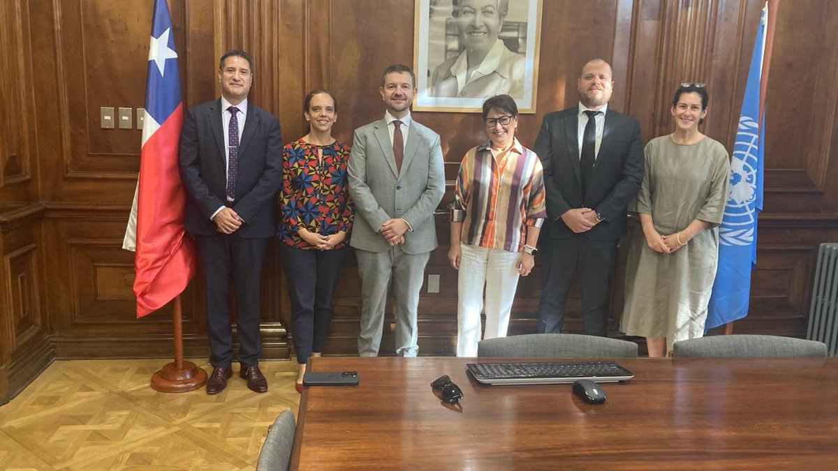 Gracias <a href="/FTMovistarCL/">Fundación Telefónica Movistar Chile</a> <a href="/ProFuturo_/">ProFuturo</a> por el apoyo a <a href="/UNESCO/">UNESCO 🏛️ #Education #Sciences #Culture 🇺🇳</a> en el avance de la agenda de transformación digital en Chile e en la región.