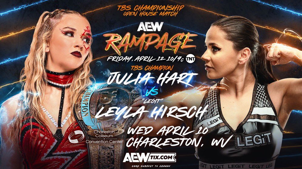 Strong line up of #WomensWrestling between Wednesday-Friday🔥 #AEWDymamite #AEWRampage #NJRiot