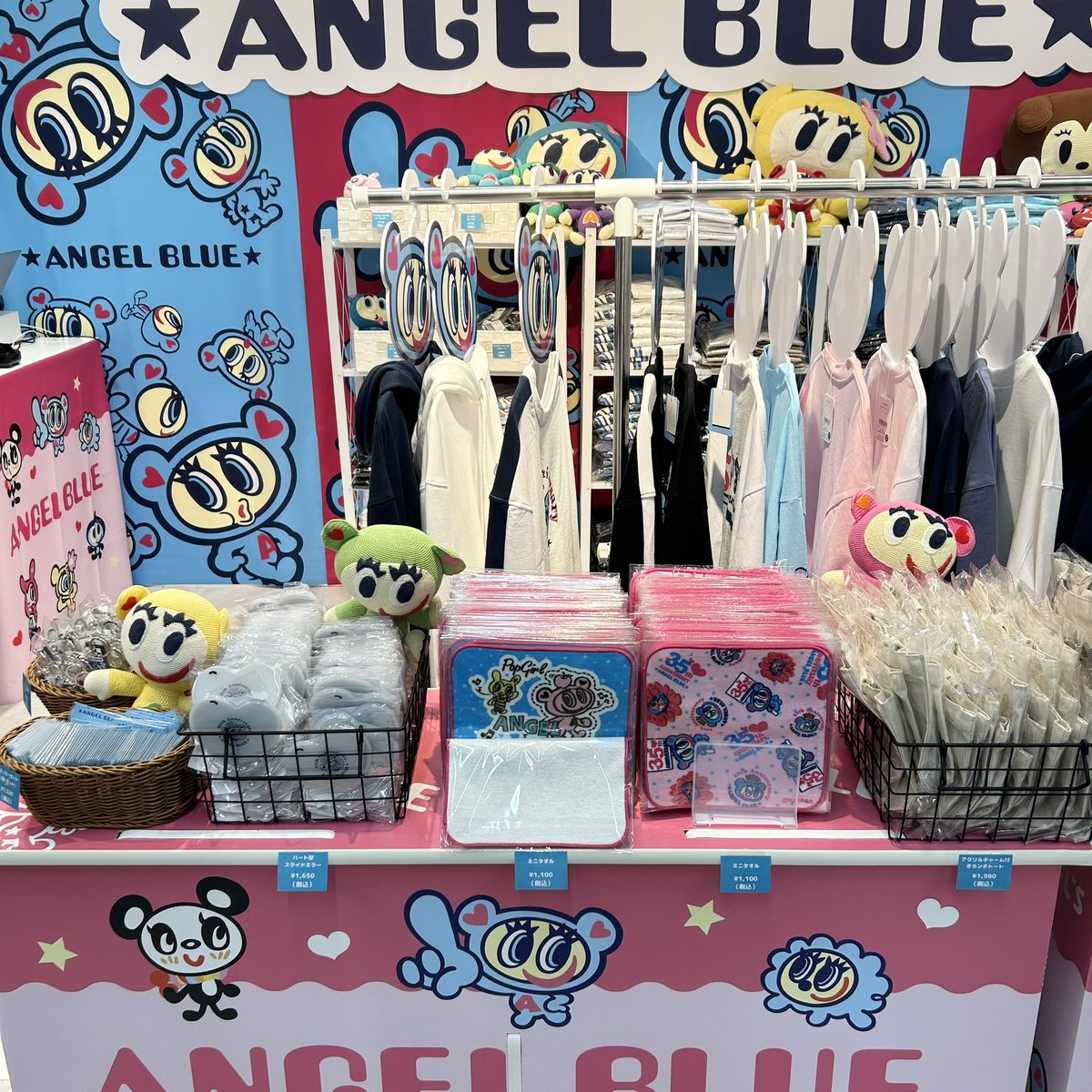 本日から🌸】エンジェルブルー35th ANNIVERSARY SHOP POP UP 🗓️4/10