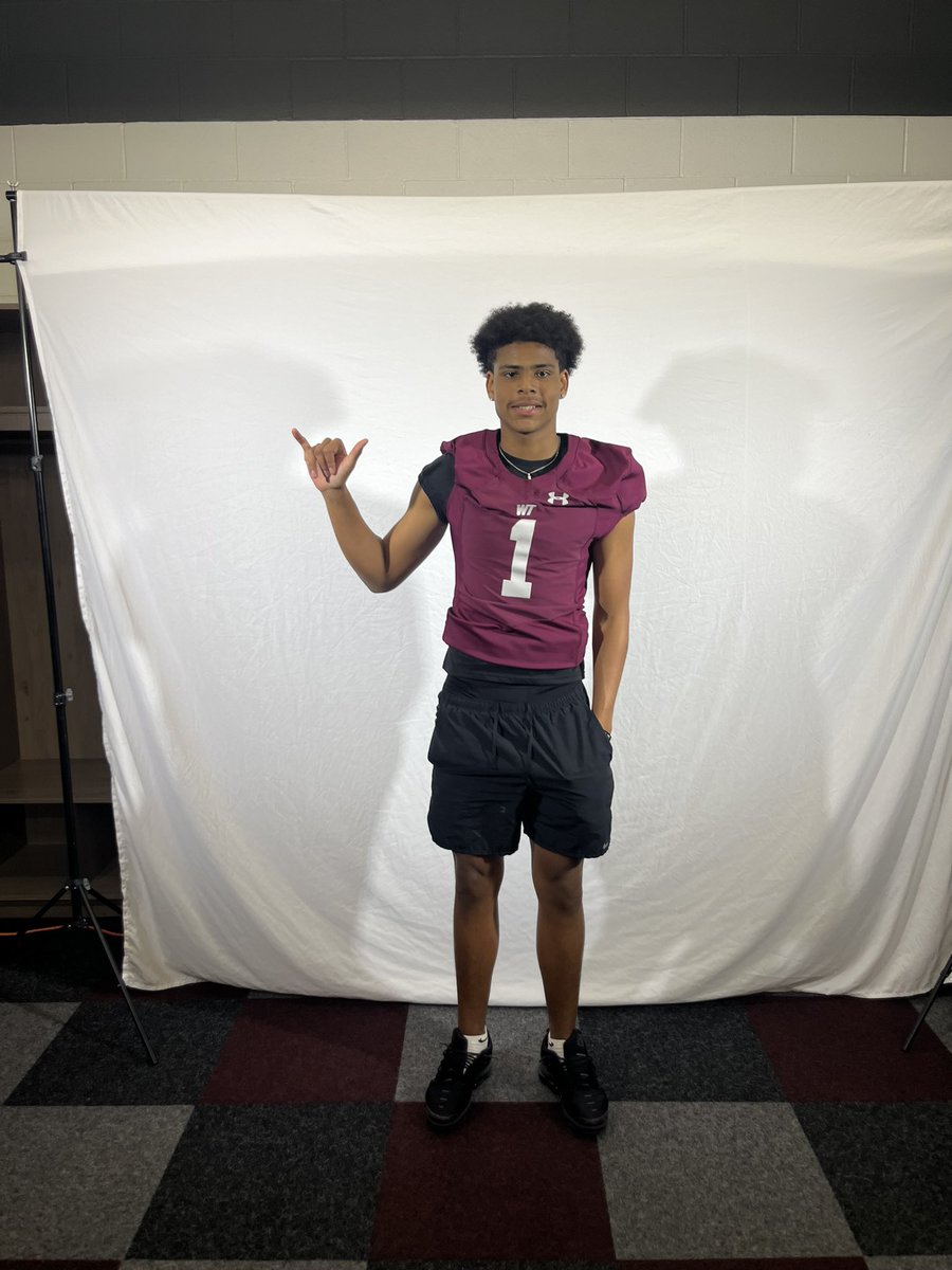 #AGTG after a great conversation with @CoachKyser I’m BLESSED to announce my commitment to @WTAMUFootball 🤙🏽! #keepGODfirst @CoachDeuceTre @CoachWhiteDB1 @806hsscmedia @CoachJoshLynn