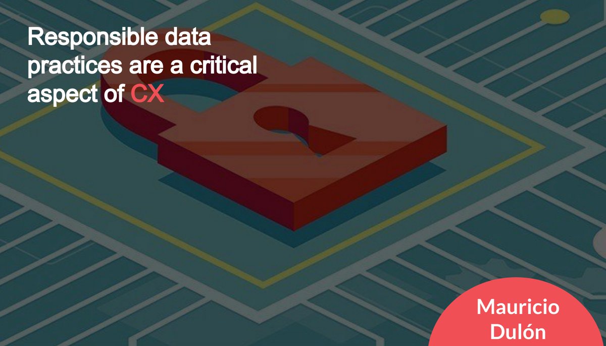 mdulon's tweet photo. Check out the latest article in my newsletter: 
Responsible Data Practices are a Critical Aspect of CX 
https://t.co/ABTMofuE42 via @LinkedIn https://t.co/r9R1HbZQNt
