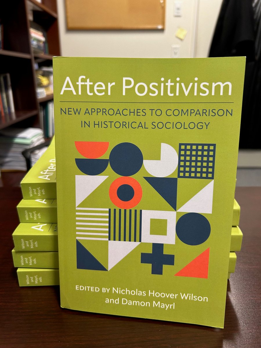 It's here! Thrilled to welcome After Positivism (co-edited with @nickhwilson) into the world. A 🧵 with some details on the contents 1/19