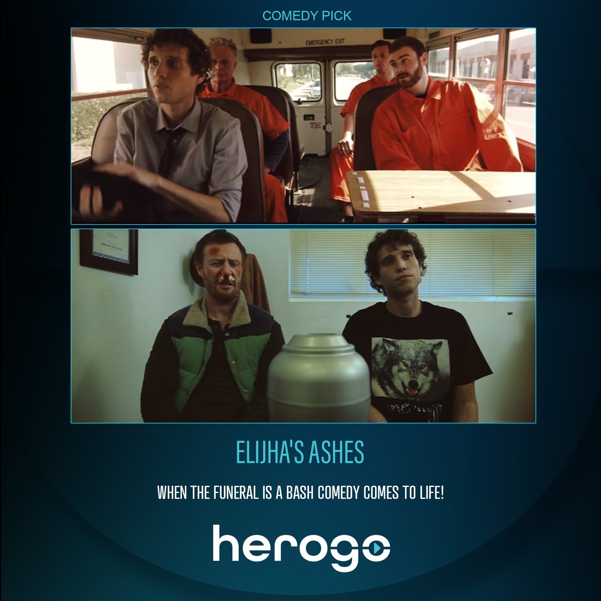😜 Who says a wake can't be fun? Split sides 😂 with Elijah's Ashes now streaming on HEROGO! 🔥

#comedymovie #moviestowatch #moviestowatchrightnow #comedyfilm #funnymovie #gostream #FreeStreaming #free