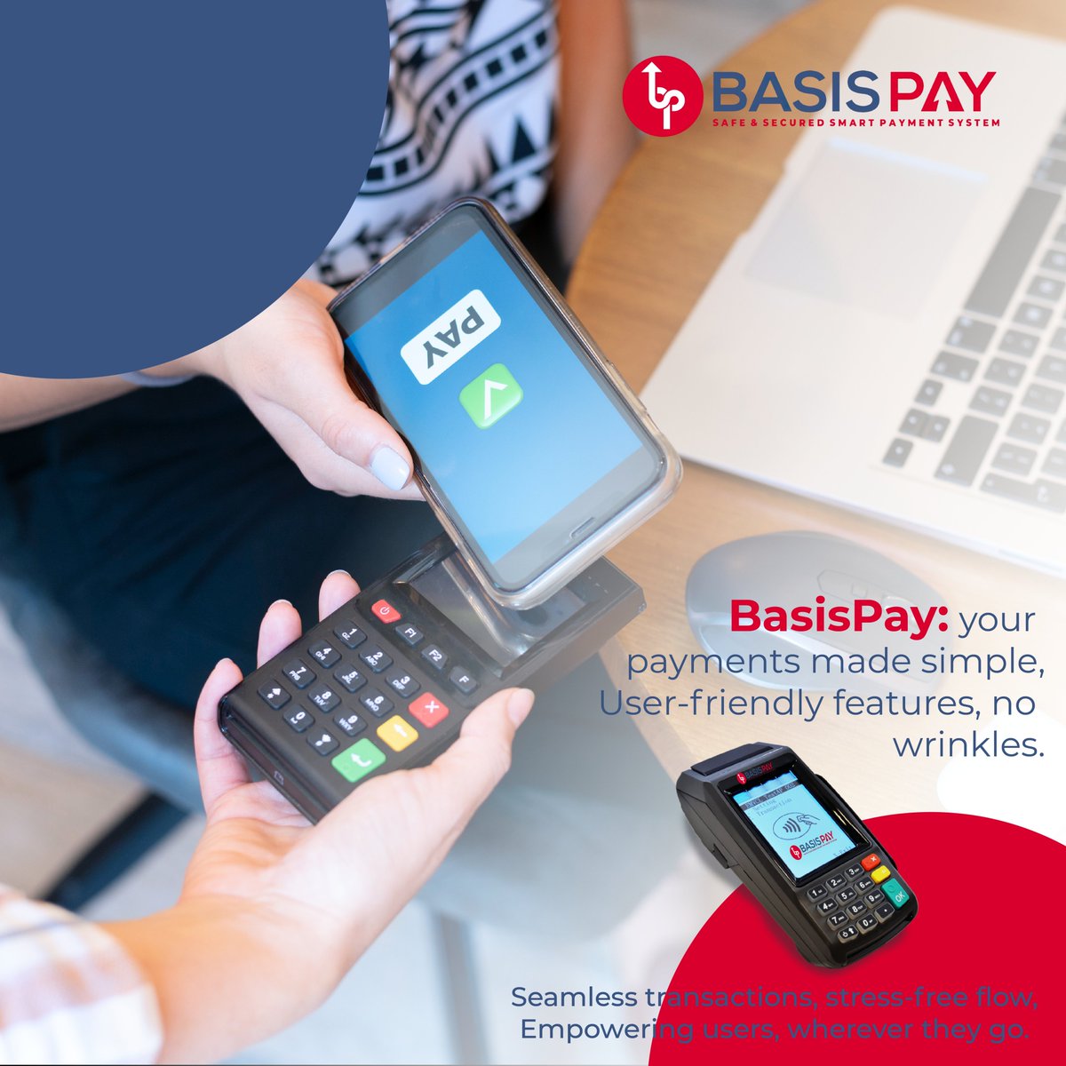 BasisPay payment system 

#basispay #upi #pointofsale #contactlesspayments #buy #bank #finance #news #online #mobile #shopping #pos #qrpay #qr #digitalpayment #payments #paymentgateway #india #digitalmoney #debitcard #creditcard #buy #digital #world #ai