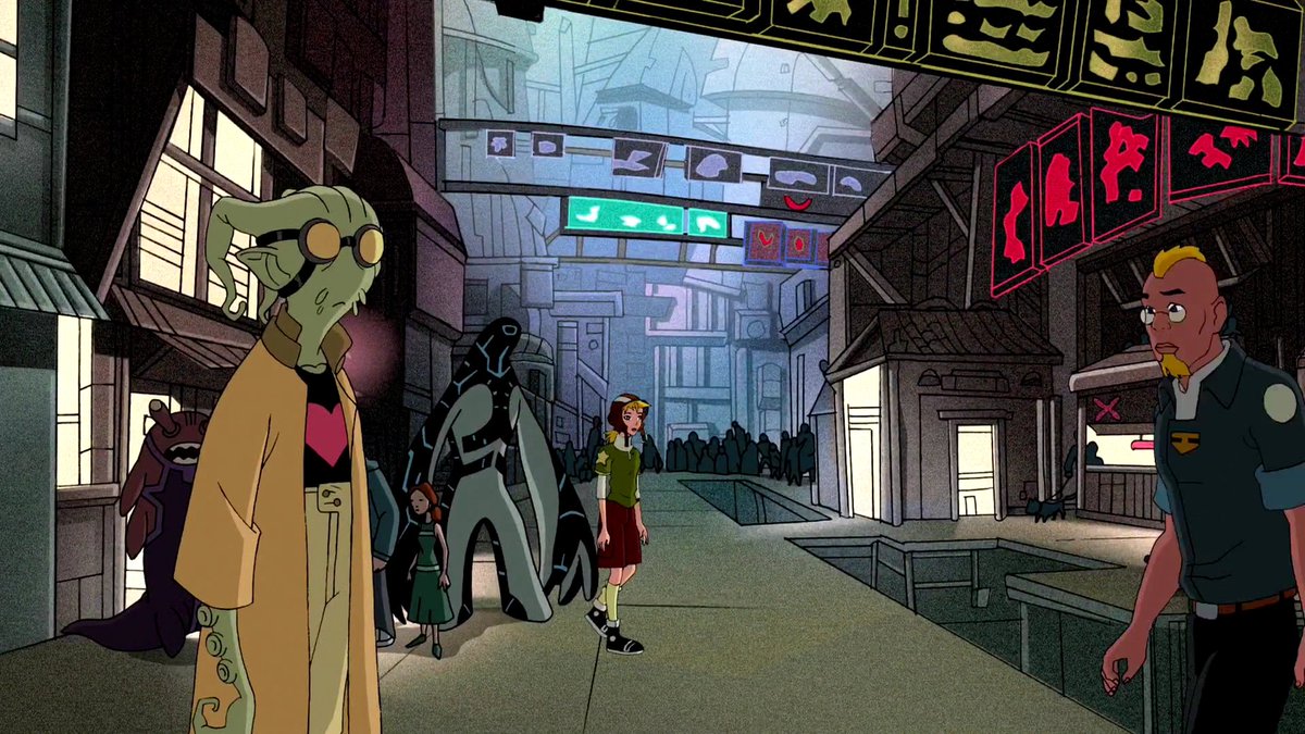 Did you know that most of Omnitrix City was designed by Eddie Grand Smith from the episode 'They Lurk Below'?