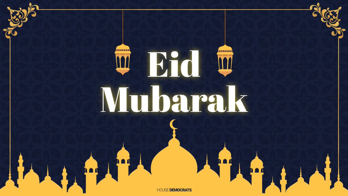 Eid Mubarak to all celebrating Eid al-Fitr in San Francisco, across America and around the world.     As so many come together to celebrate, may the warmth of family and friendship bring blessings to you and your loved ones.