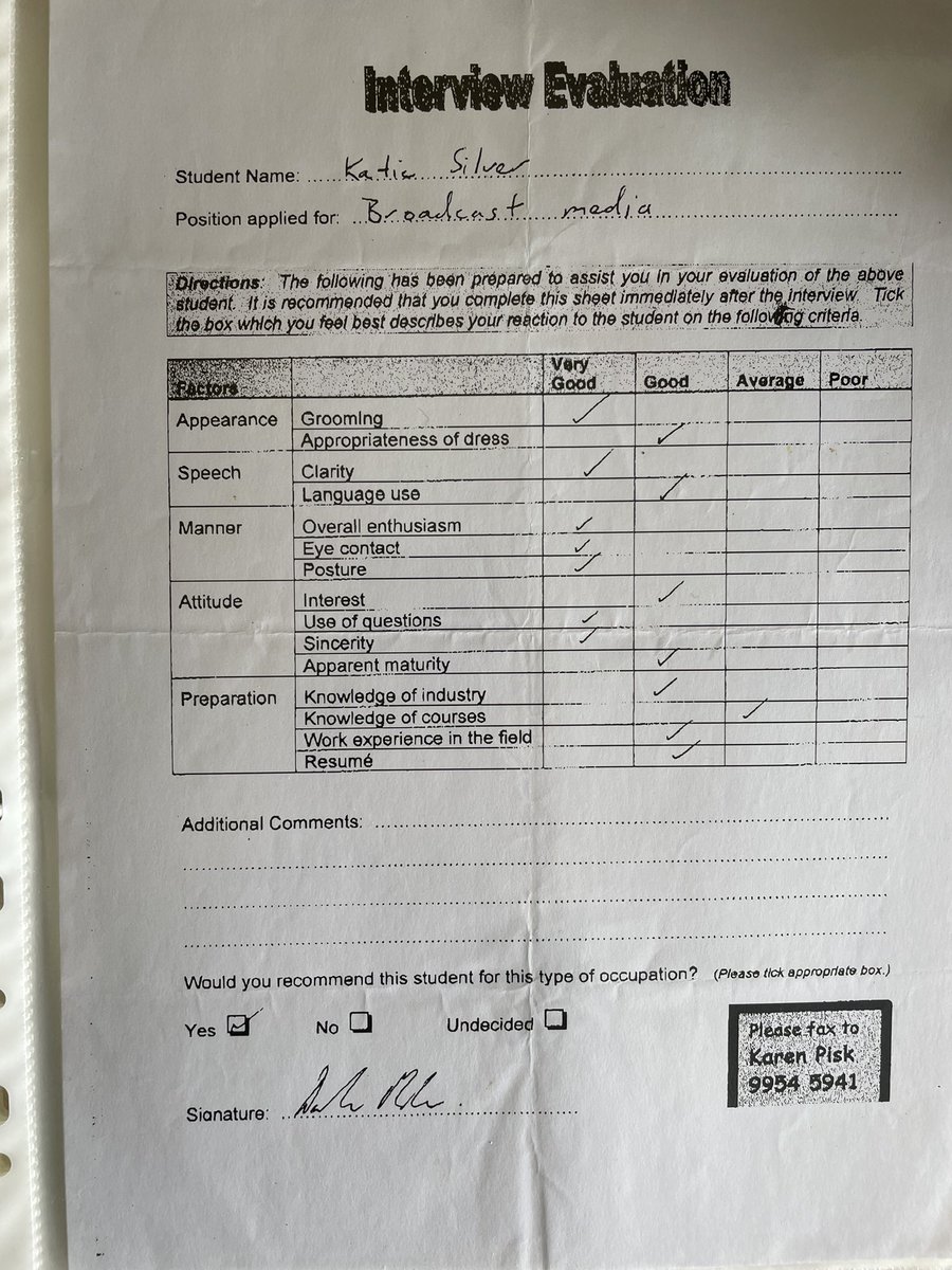 When you know what you want to do at 13…