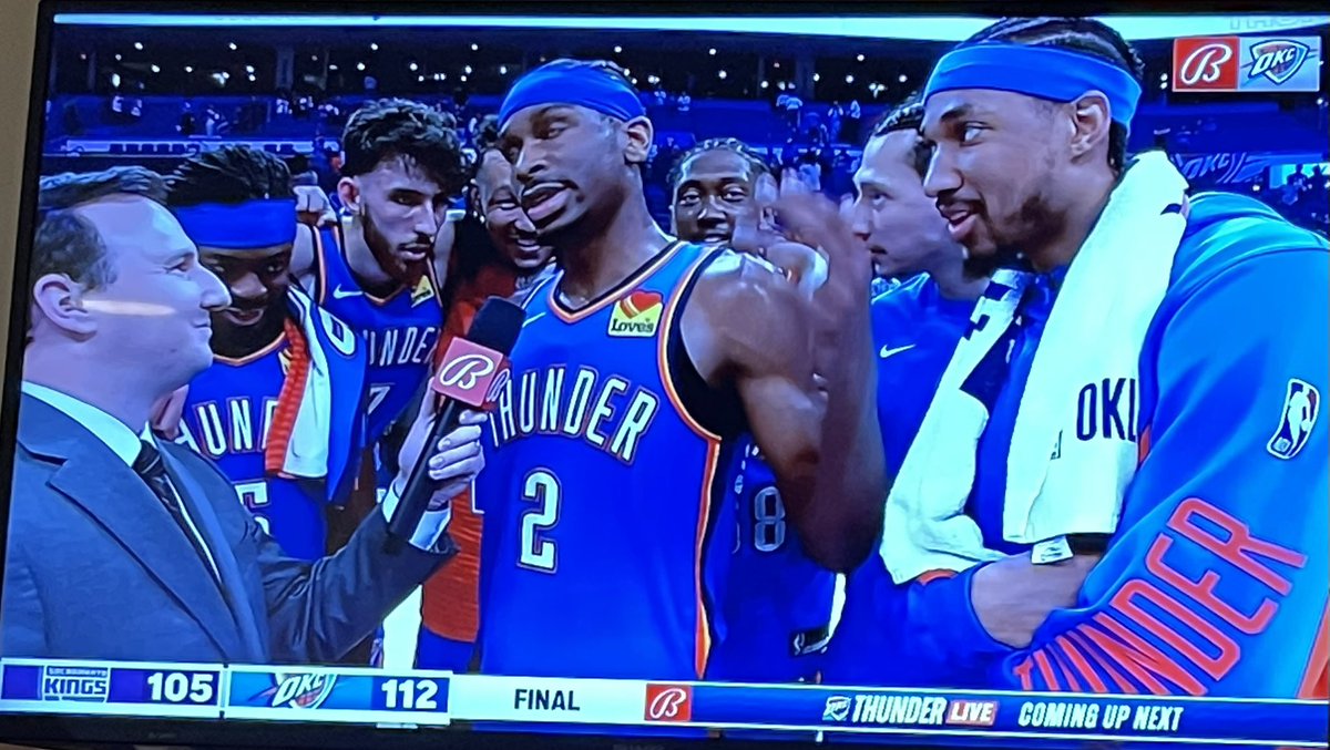 SukeLephens's tweet photo. Thunder wins! My dogs are barking! https://t.co/SvTtQdEA18
