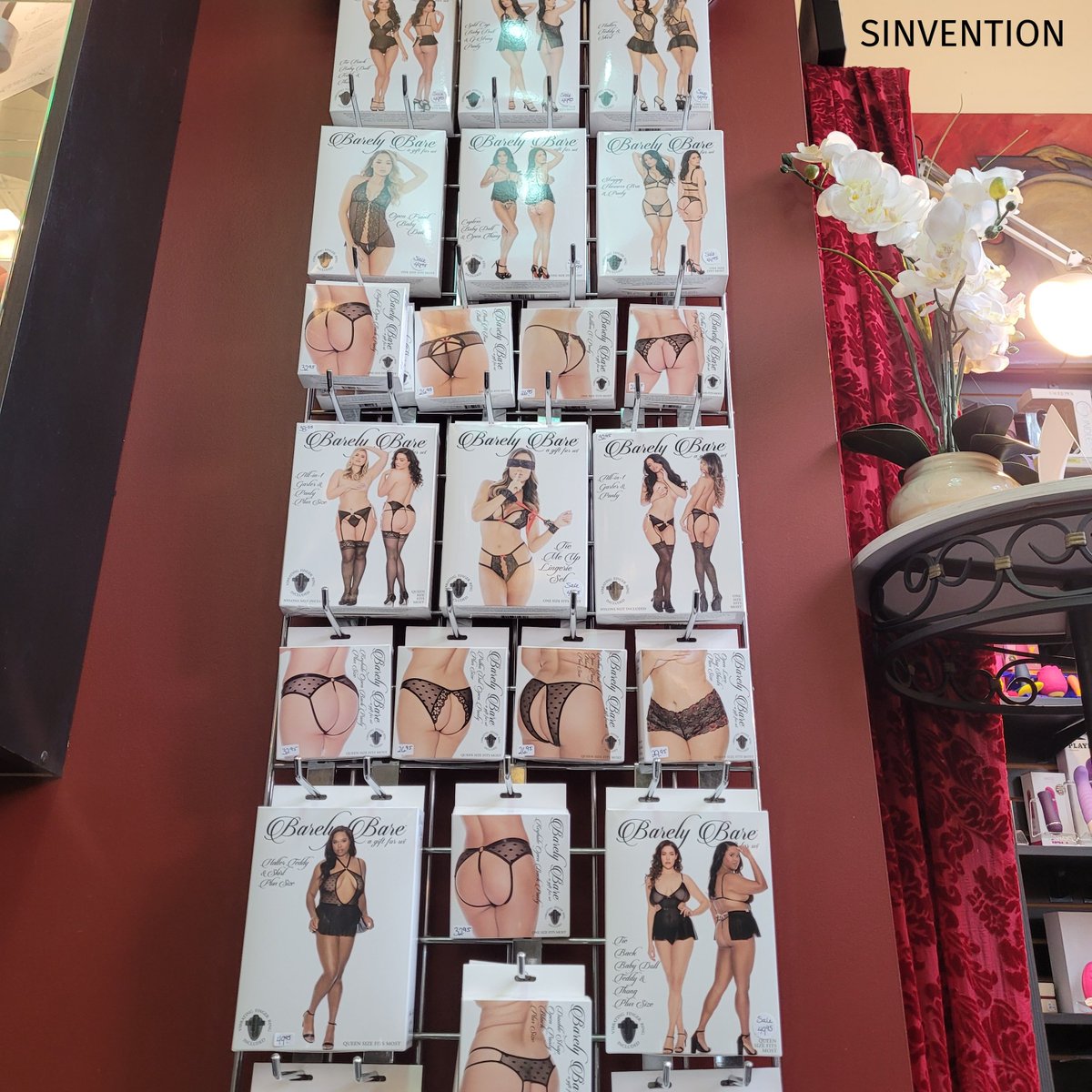 Barely Bare has some very sexy underthings...... . #lingerie #panties #sexy #adultstore #StratfordON . churchofsinvention.com/lingerie