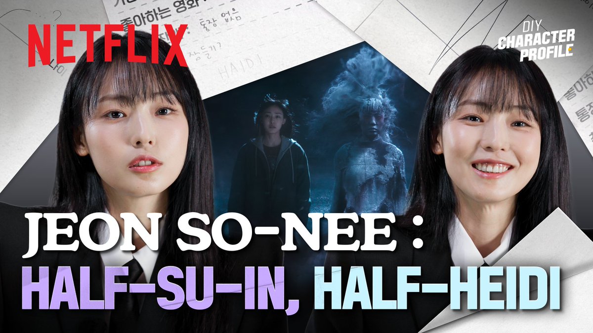 How does Jeon So-nee see her 2 characters, Su-in and Heidi? Watch it on our YouTube channel 👉 youtu.be/YaeTy9BSa2g?si… #Parasyte_TheGrey #Netflix