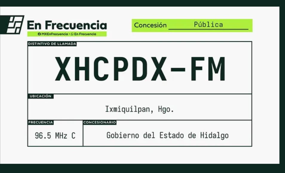 LasVocalesRadio's tweet photo. Después de dos años de espera, el @IFT_MX otorga una nueva concesión de radio al @gobiernohidalgo .
Nace XHCPDX - FM 
¡Regresa la radio pública y bilingüe a Ixmiquilpan! https://t.co/4751sPcQEH