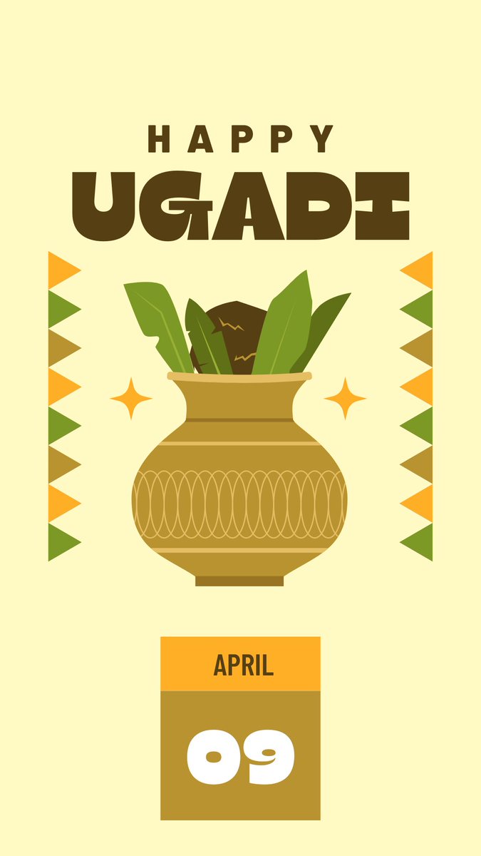 🎉 Happy Ugadi, Gudi Padwa, and Telugu New Year! These festivals mark the Hindu new year and the onset of spring. Let’s celebrate the refresh and embrace renewal! 🌟🌸