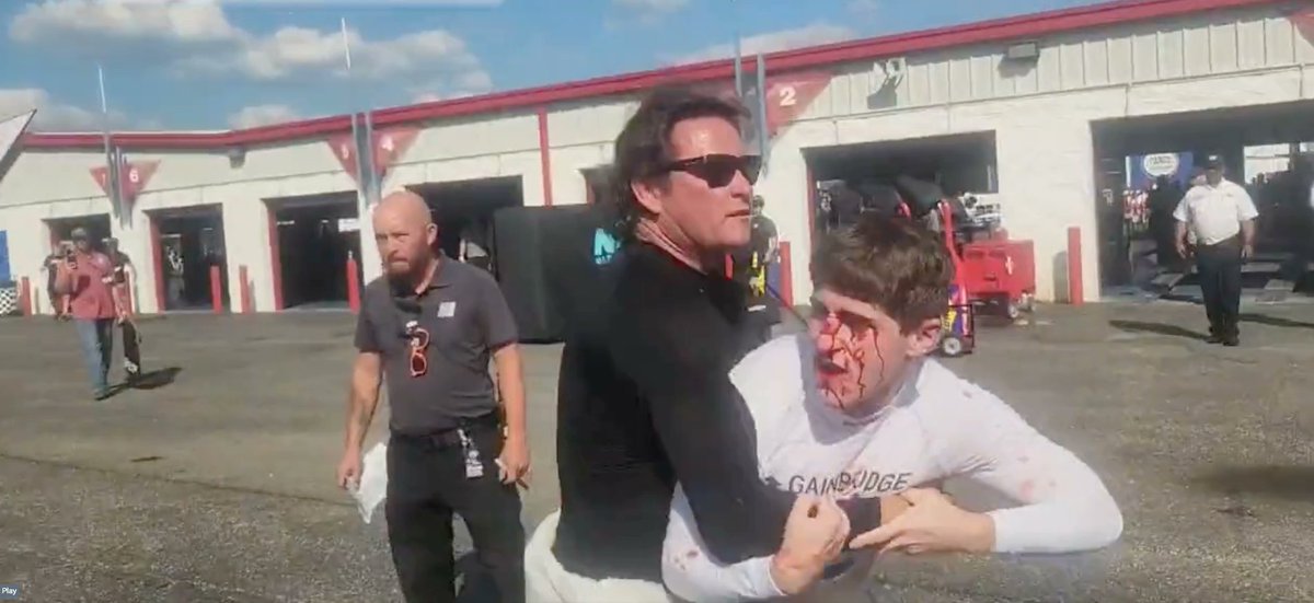 Cory Roper should have starred in the 'Road House' remake. Not Jake Gyllenhall. Cory Roper resembles Patrick Swayze in his prime and has actual experience in breaking up brawls. A casting crime. #NASCAR