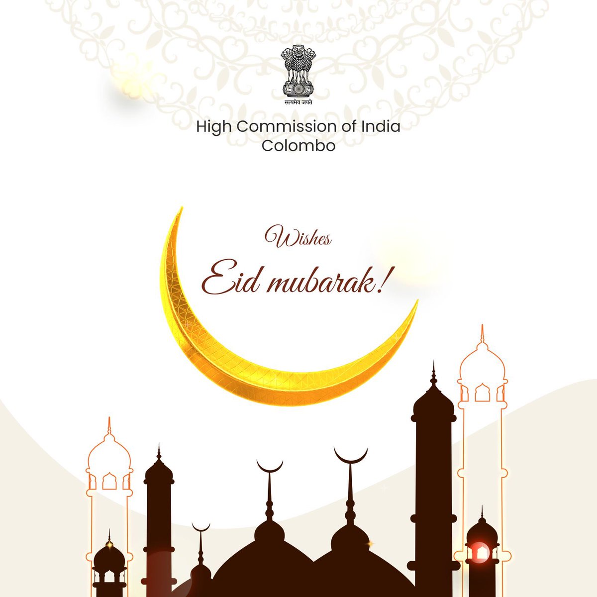 #Ramadan Mubarak! High Commission wishes everyone health, happiness and prosperity on this auspicious occasion of #EidAlFitr.