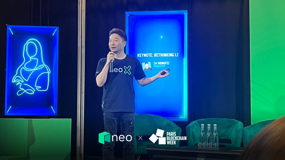 From #Web3Festival2024 Hong Kong to #ParisBlockchainWeek , Neo Founder @dahongfei shared his insights as the founder of one of the world's leading public chains, reflecting on recent advancements in #Layer1 and #Layer2, and predicting the evolving trends in blockchain technology.