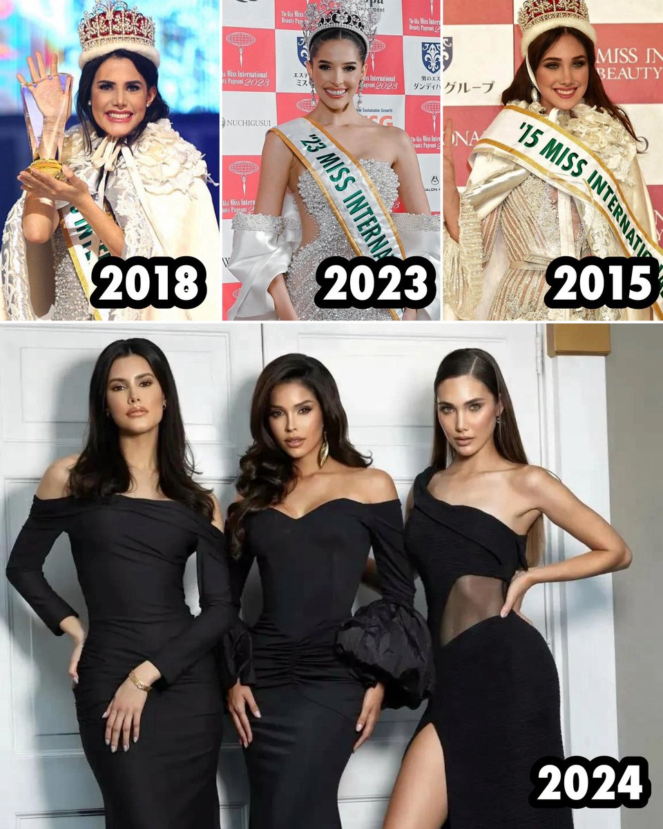 Venezuelan queens in one frame ! 😍🙌🏼 Who’s your favorite ?