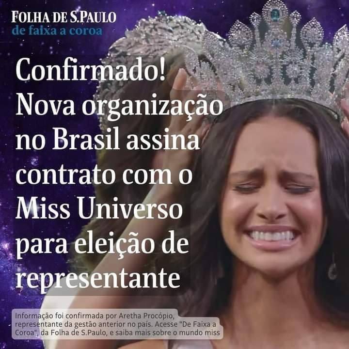 The Miss Universe Brazil Organization loses the Miss Universe franchise, so starting in 2024, a new organization will be responsible for directing the pageant in Brazil. Could it be that the Miss Universe organization found someone better or was it just sold to the highest…