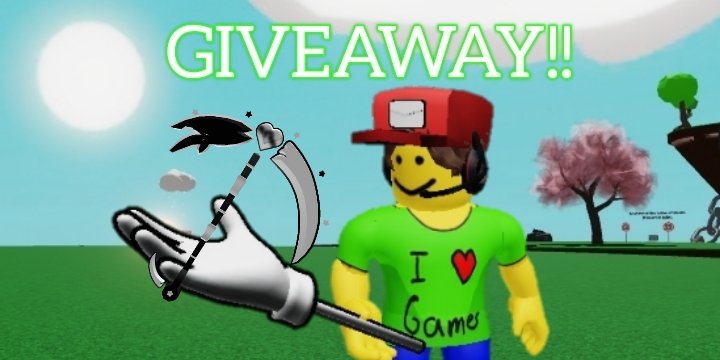 archangel's scythe Giveaway!! 

Requirements: 

• Follow @Heinerl_YT and @Alee_mttl
• Like + Retwitt ❤️♻️
• Tag 2 Friends 🫂 (or ugc news accs) 

Ends on April 13th
Good Luck!! 🍀🍀 

#Roblox #RobloxFreeUGC #RobloxUGC #RobloxDev