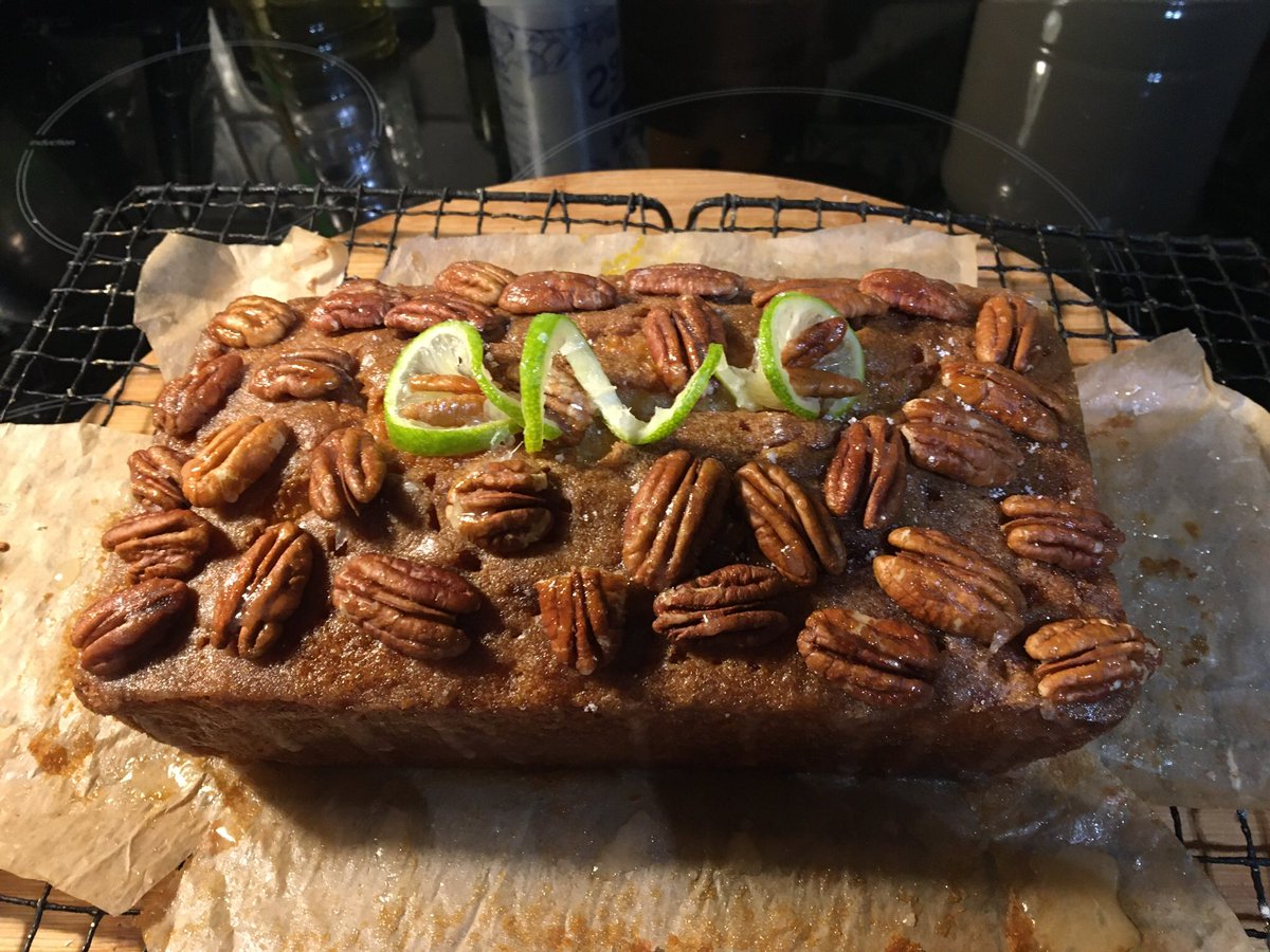 It’s one of those ‘wee small hours’ nights Thinking about Ivy …thinking about Ella (in waiting) And you know what I do when I can’t sleep Yup …I bake…bake …bake 😂 Just finished a lemon drizzle loaf with sugared pecans 🙄🤷‍♀️now what ? 🤷‍♀️😂😂