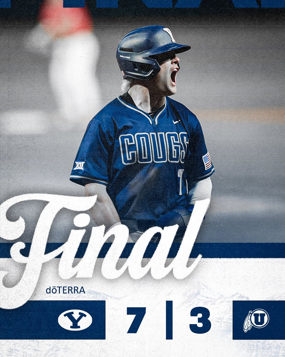BYUBaseball's tweet photo. Mark that one down as a DUB😤 https://t.co/ujw9KwO2Nu
