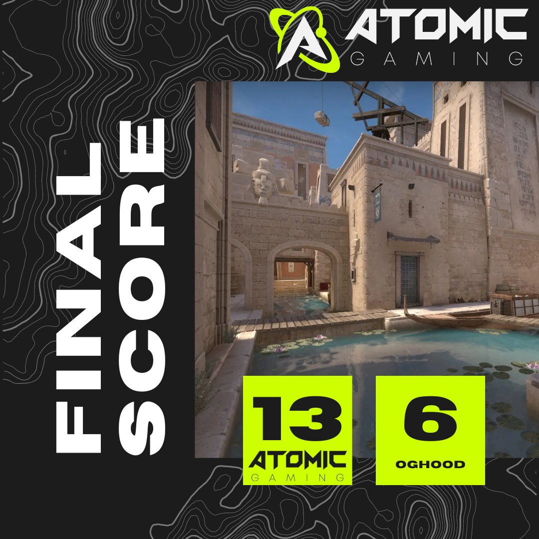 AtomicGamingUS's tweet image. Atomic Gaming starts off ESEA Season 49 1-0! Gman is your Player of the Match!