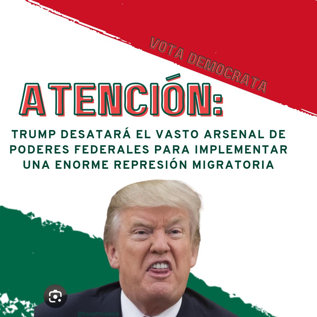 @BidenHQ Los votantes hispanos deberían entender que Trump dijo que los inmigrantes están envenenando la sangre de nuestro país. ESTÁ HABLANDO DE NOSOTROS Y NUESTRAS FAMILIAS. ¡Quiere deportarte! ¿Por qué votarías por él?