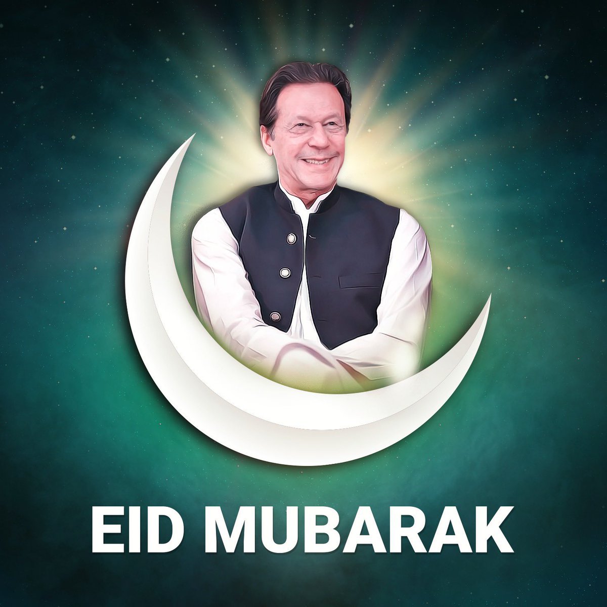 Eid Mubarik Murshid 
#EidMubarakimrankhan