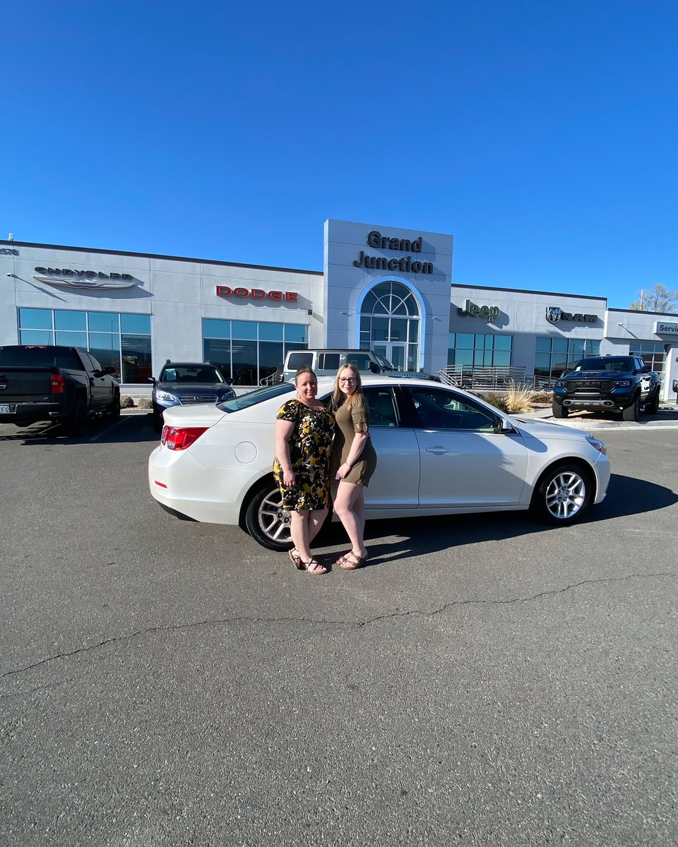 Another happy customer! Congratulations to the Osborns’ on their 2013 Chevrolet Malibu 😇🙌 Thank you guys for the opportunity to get to work for y’all. Welcome to the Grand Junction CDJR family 👌 #grandjunction #colorado #mesacounty #westernslope