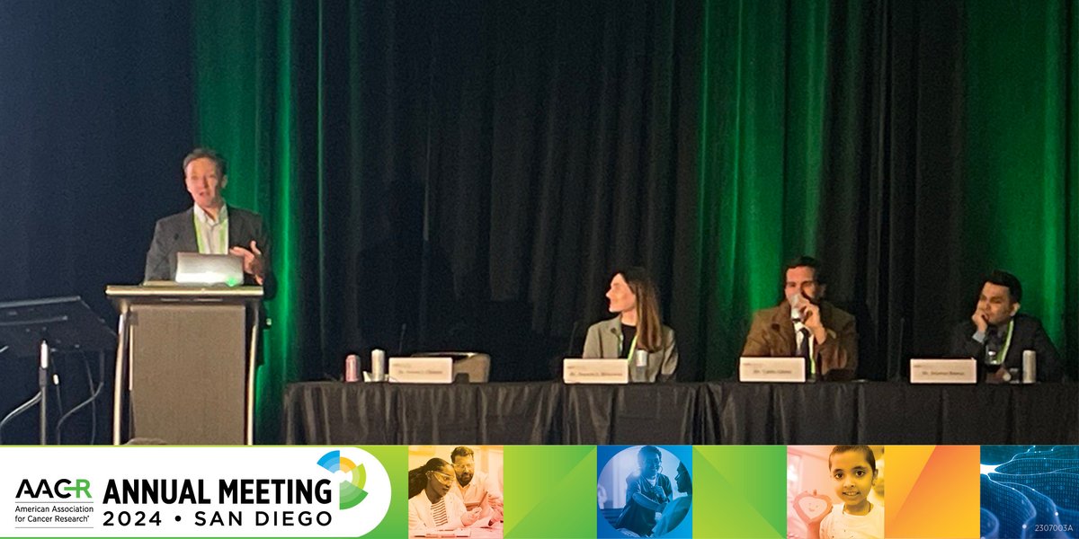 Steering Committee member Steven J. Chmura convened the AACR Radiation Science and Medicine Working Group Town Hall this evening at #AACR24. The meeting included a discussion of 'Advancing Radiation Oncology with Artificial Intelligence.'