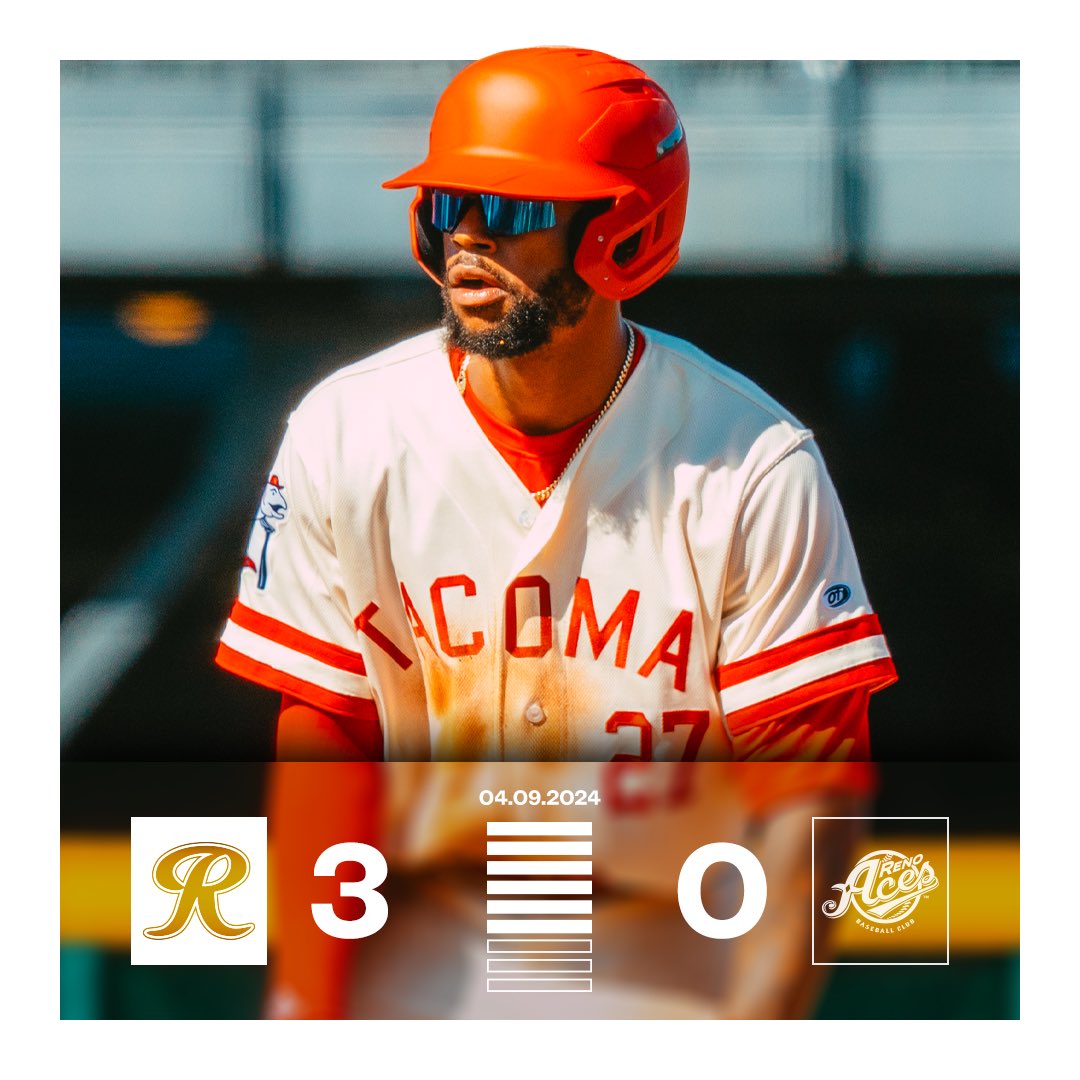 Through six innings at Cheney Stadium!