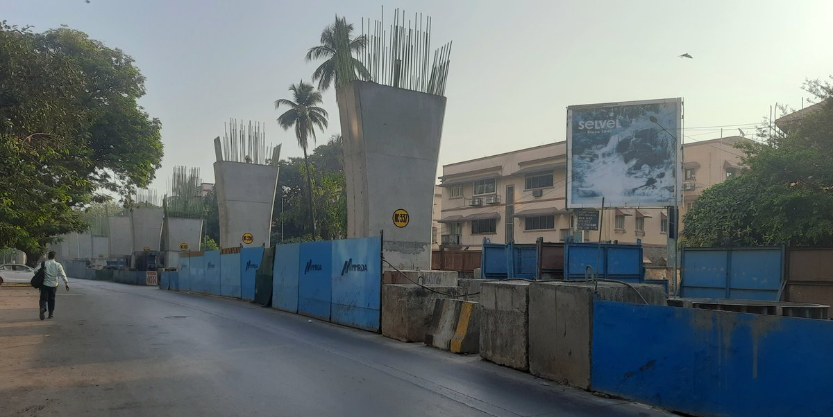 Mumbaimetro L2B
The National college station mystery. 
The pier numbering does mention it as station