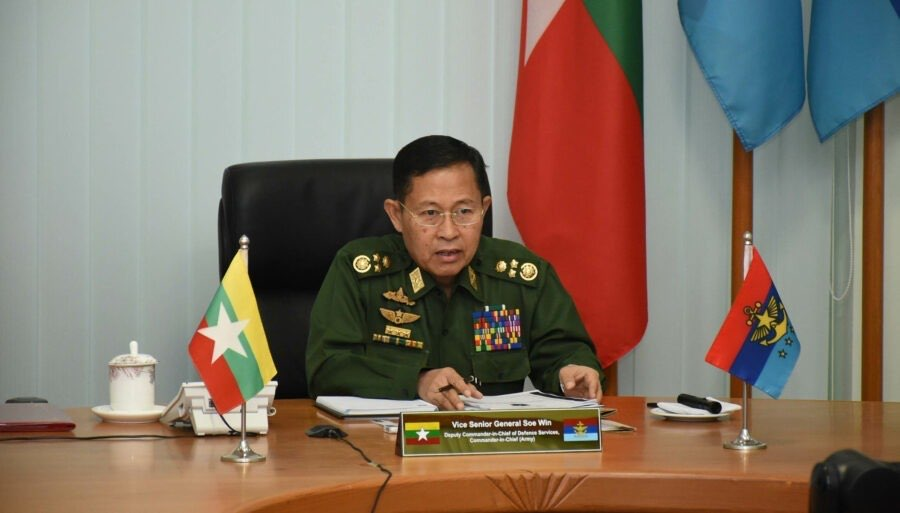 မော်လမြိုင်ရောက်ရှိနေသည့် ဒုတိယဗိုလ်ချုပ်မှူးကြီးစိုးဝင်းကို ဒရုန်းဖြင့် ထပ်မံတိုက်ခိုက်ဟုဆို 
Link>>> bur.mizzima.com/2024/04/09/199…