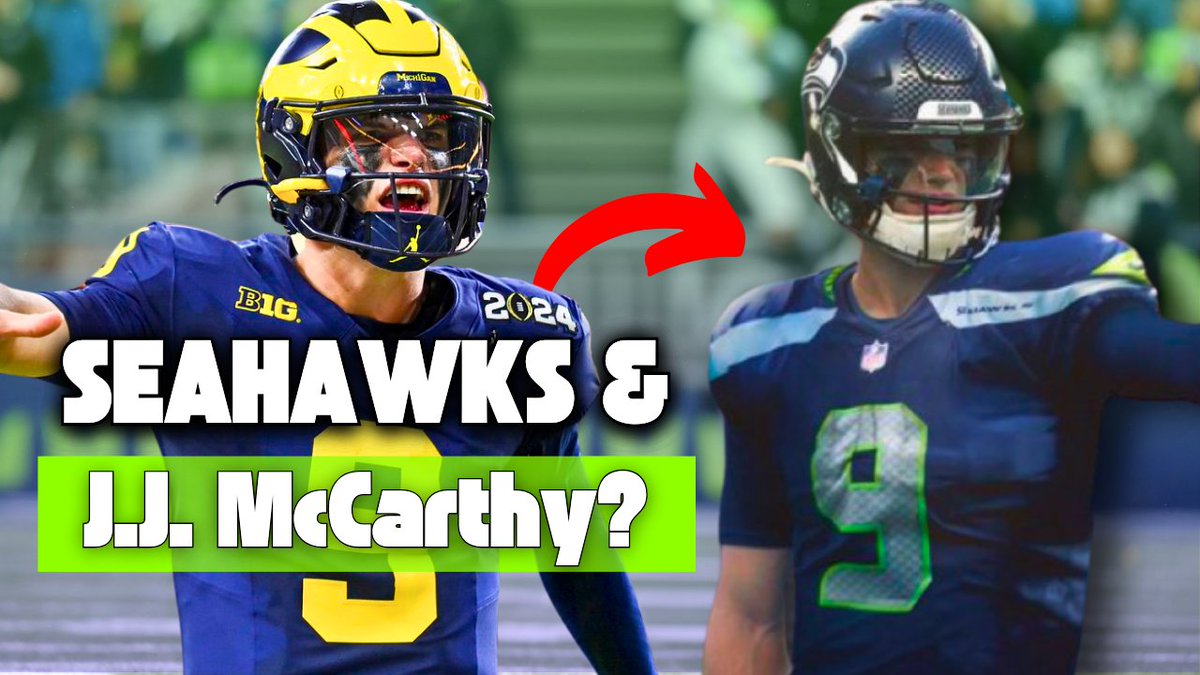 I made a new YT video about the potential of JJ to the Seahawks: Are the Seahawks actually interested in JJ McCarthy? youtube.com/watch?v=-hEfH8…