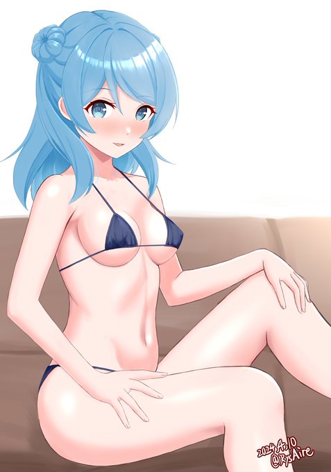 改めてお誕生日おめでとうなのだ
※少しだけ布面積減っt

#浦風進水日 