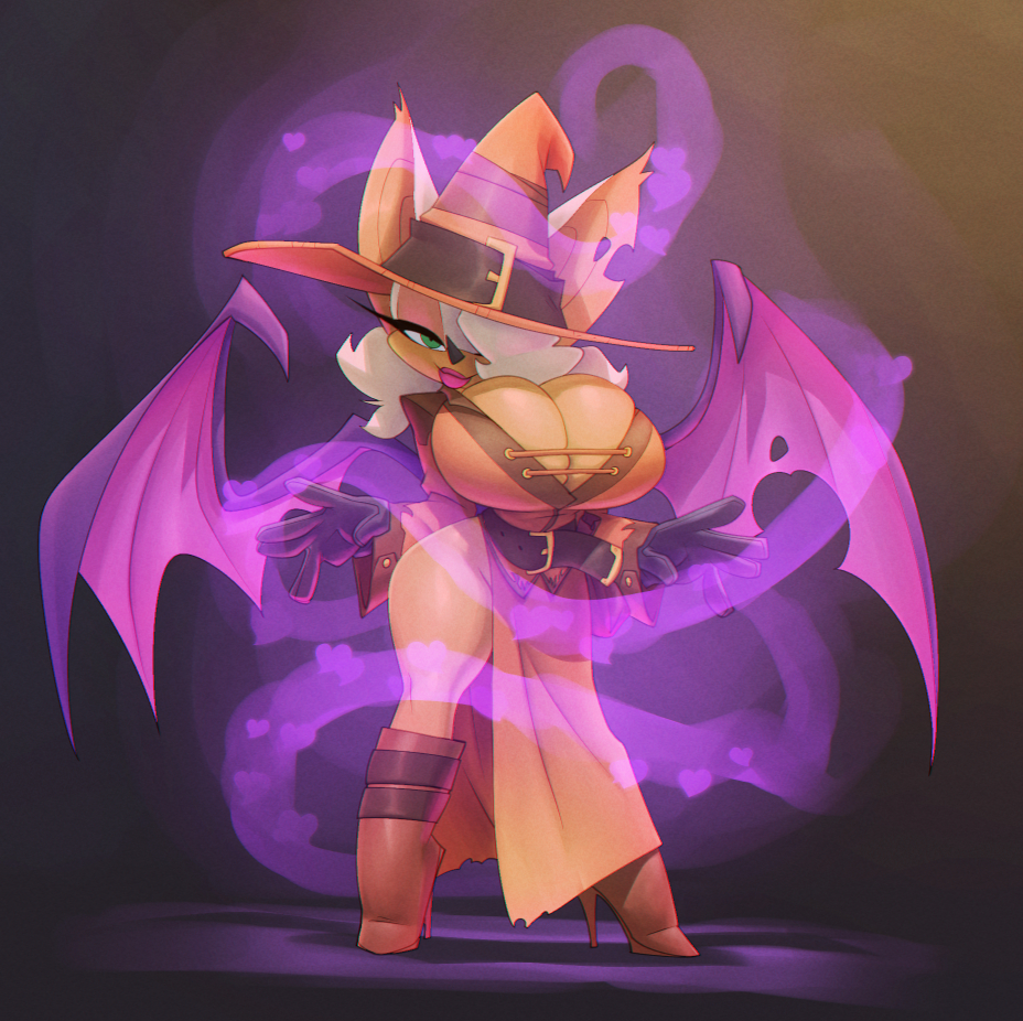 'The Witch-bat' I've always loved Rouge's Witch skin....so here's some more of it. Who cares if it's not Halloween. To me, EVERYDAY is Halloween!! Comment and Enjoy ^ ^