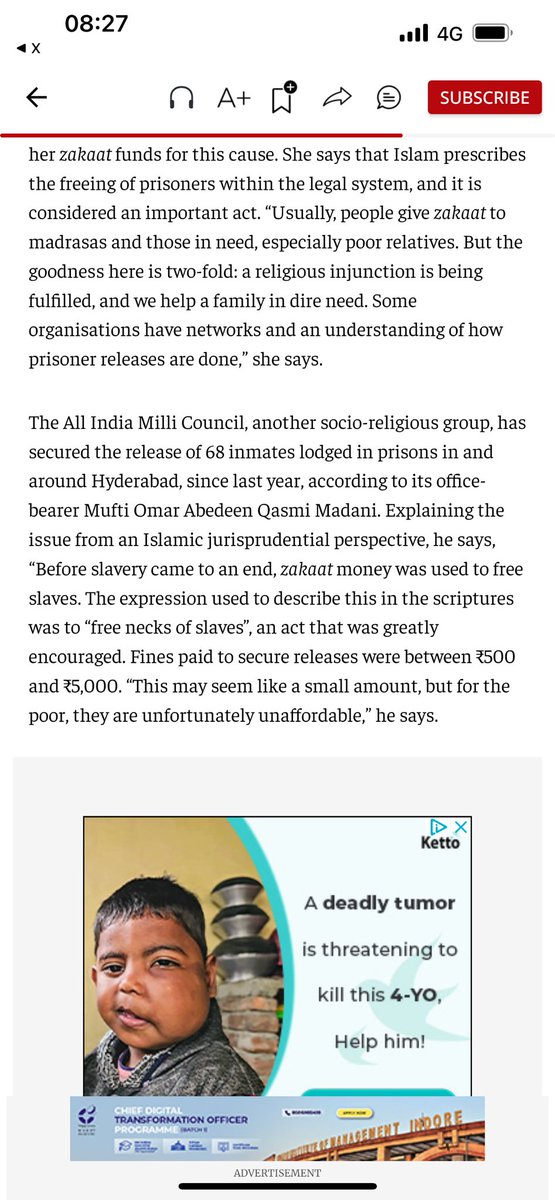 @Zadraan_ @OmarAbedeen1 All India Milli Council’s work is also mentioned in the story.