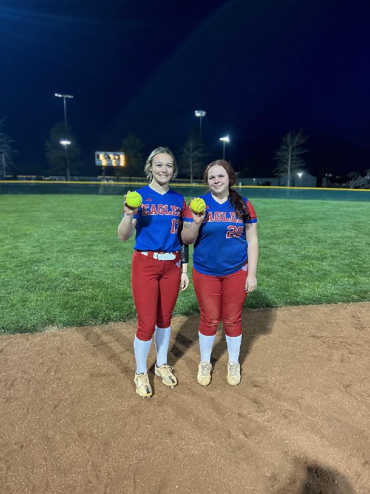 Homerun #2 on the year for Nat P. and #1 for Ava T. tonight.  Great swings, ladies! <a href="/sportsinkansas/">Sports in Kansas</a> <a href="/KansasPregame/">Kansas Pregame</a> <a href="/WellsvilleEagle/">Wellsville Eagles</a> <a href="/WellsvilleSBall/">Tillie</a>