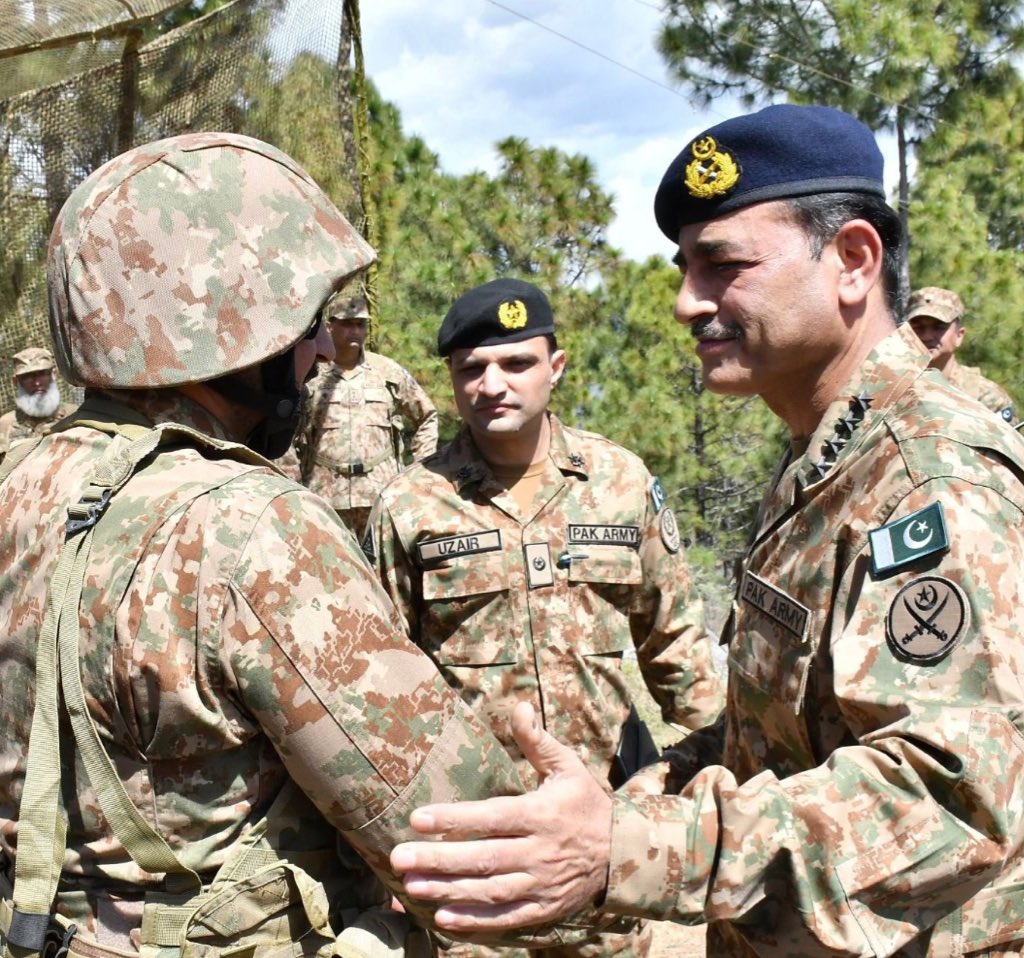 'For a soldier, the true essence of Eid lies in the pride of serving on the frontlines, safeguarding our nation, away from loved ones and the festivities of Eid. May the blessings of Allah shower upon our beloved homeland, ushering in peace and prosperity. Ameen.'⚔️🇵🇰 #COAS