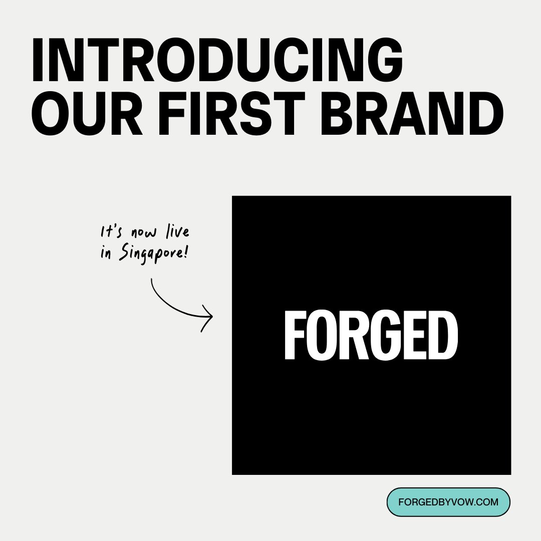 Introducing Forged, the first brand from the Vow. Forged celebrates the craftsmanship and intentionality that defines what we do at Vow – using cultured meat technology to create new, deliberately different foods

Check it out at hubs.ly/Q02slFLk0