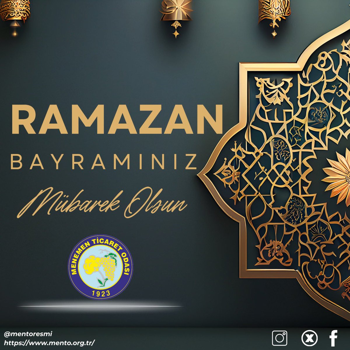 Ramazan Bayramı'nın coşkusu ve bereketiyle dolu bir atmosferde bir araya gelmenin mutluluğunu yaşıyoruz. Ramazan Bayramınızı en içten dileklerimizle kutlar, sevgi ve huzur dolu bir bayram geçirmenizi temenni ederiz.