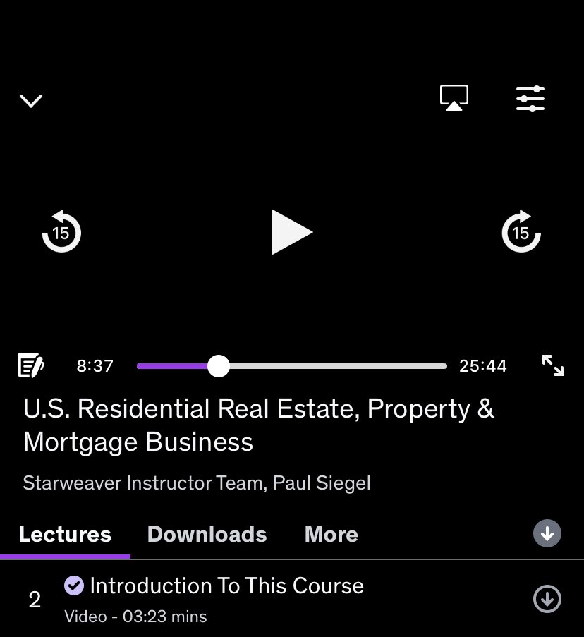 I am studying a State & MLS Approved Loan Origination course.

Just wondering if anyone else has studied outside of a classroom and with On-Demand Video courses?

#LoanOrigination #MortgageBrokers