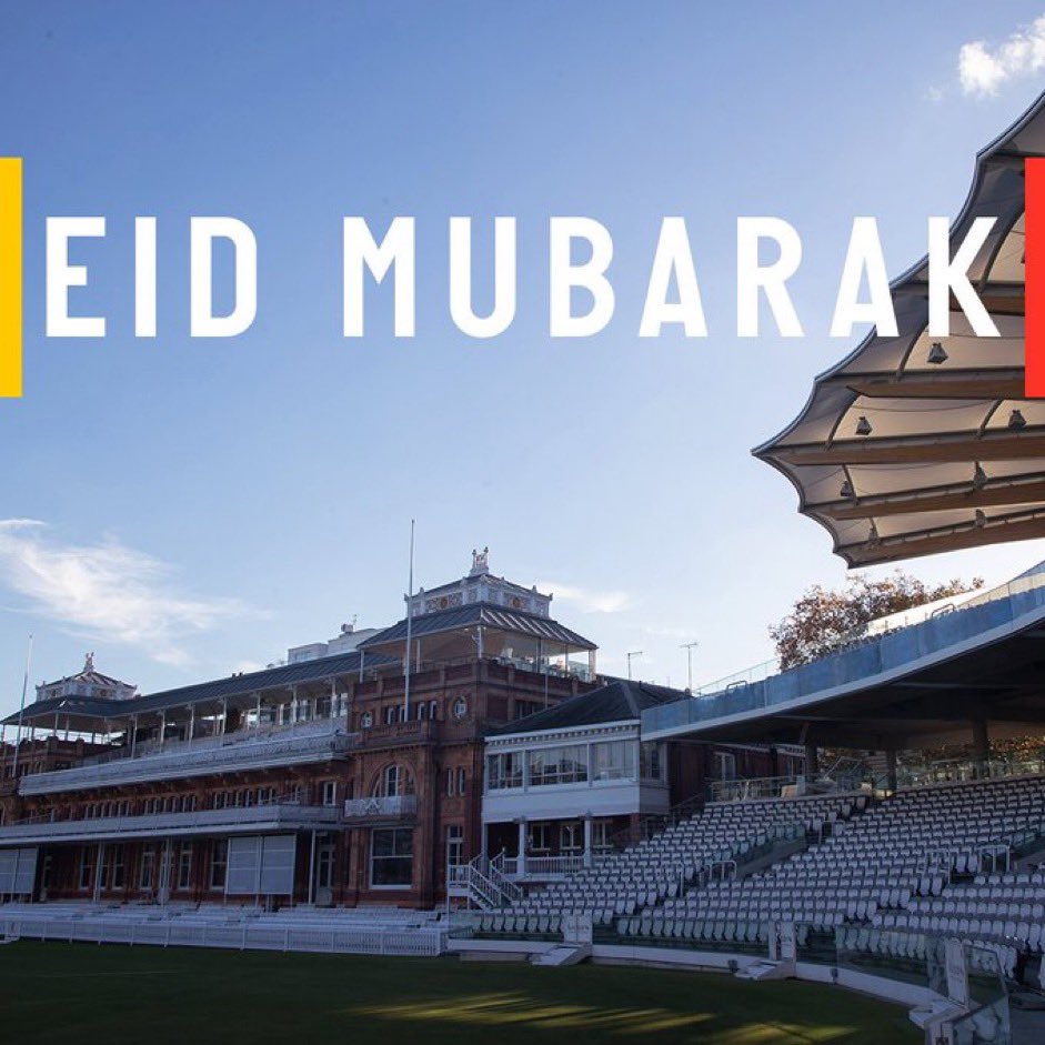 Happy Eid to all cricketing fans celebrating around the world. #EidMubarak