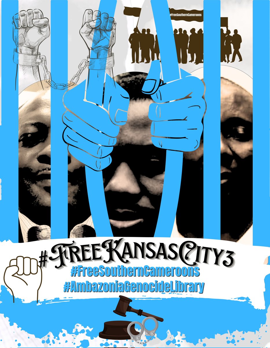 #freethekansascity3 - Claude Chi, Francis Chenyi &amp; Langmi Nestor are law abiding citizens with known fixed addresses, deserving of bail not incarceration. Free them now. #Ambazoniagenocidelibrary #justiceforall 🙏 <a href="/cnn/">CNN</a> <a href="/npr/">NPR</a> <a href="/USAO_WDMO/">U.S. Attorney WDMO</a>. #humanrights #equality #freedom