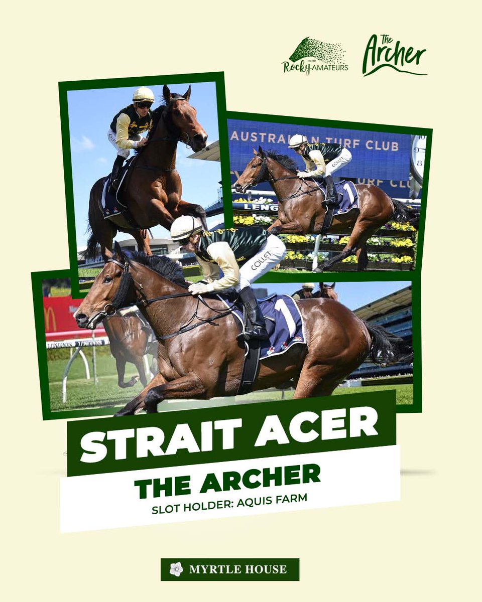 Strait Acer will run in the Aquis Farm slot at the 2024 The Archer!