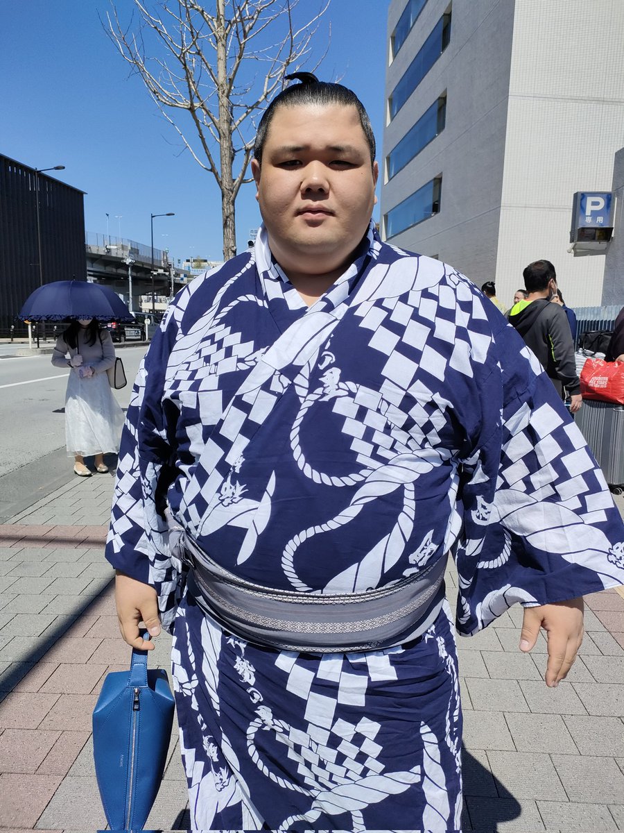 <春巡業・見送り>
宇良関・一山本関・狼雅関・阿武咲関。
#sumo