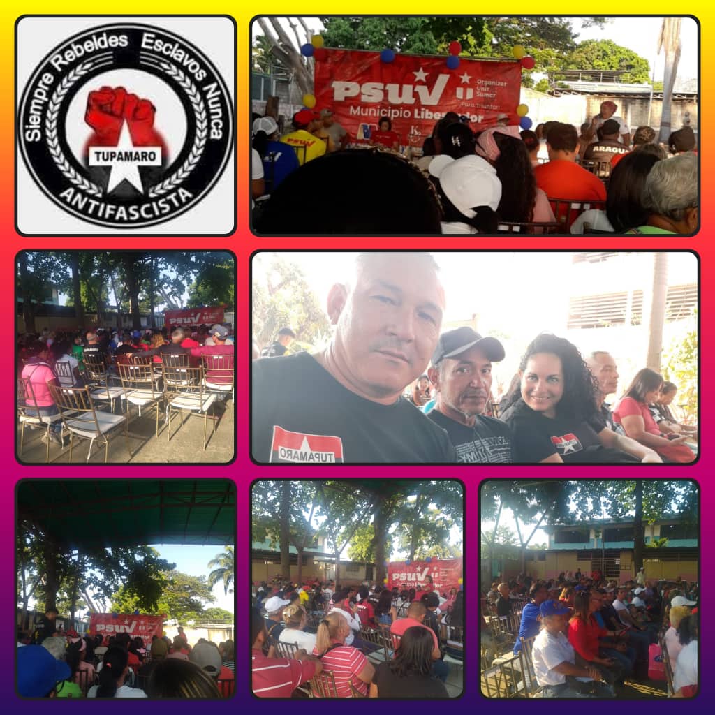 Nuestra Militancia del <a href="/MrtLibertador_/">Municipio Libertador Aragua</a> participó en encuentro con el Gran Polo Patriótico Simón Bolívar con la finalidad de avanzar en la planificación de lo que será la avalancha electoral rumbo a las elecciones presidenciales #28Jul 
🔴⚫👊
<a href="/NicolasMaduro/">Nicolás Maduro</a>
#AvanzaPuebloUnido