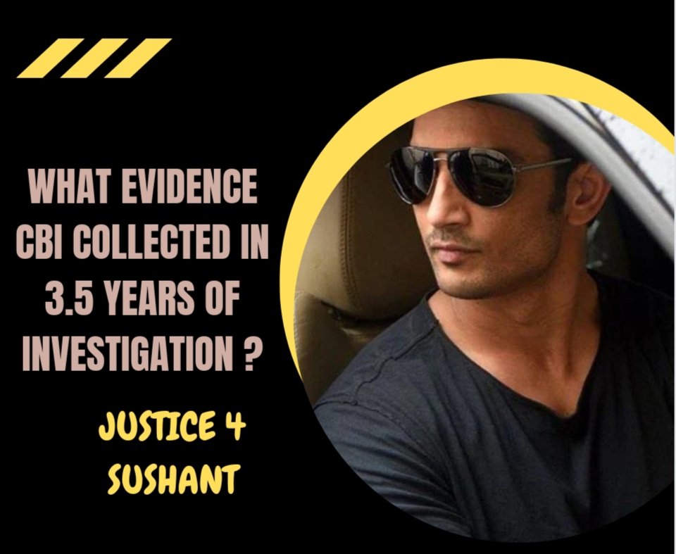 @kundu_koushani @PMOIndia @HMOIndia @DoPTGoI @CBIHeadquarters @MLJ_GoI When @Copsview team will active in Sushant case?? 

Did CBI got evidence to file FIR in Sushant case?? 

WhoResponsible 4Delay InSSRCs🔥